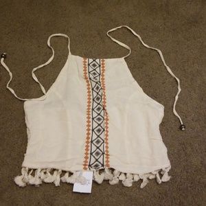 New boho halter